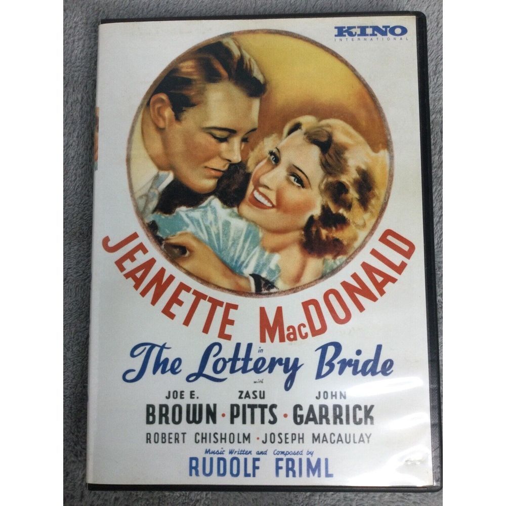 THE LOTTERY BRIDE (1930) DVD - JEANETTE MacDONALD,JOE E. BROWN,ZASU PITTS - KINO